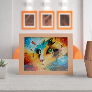Paint-By-Numbers-Cat-Picture-frame-Mock