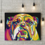 Paint-By-Numbers-Sets-For-Adults-Wall-Mockup-British-bull-dog