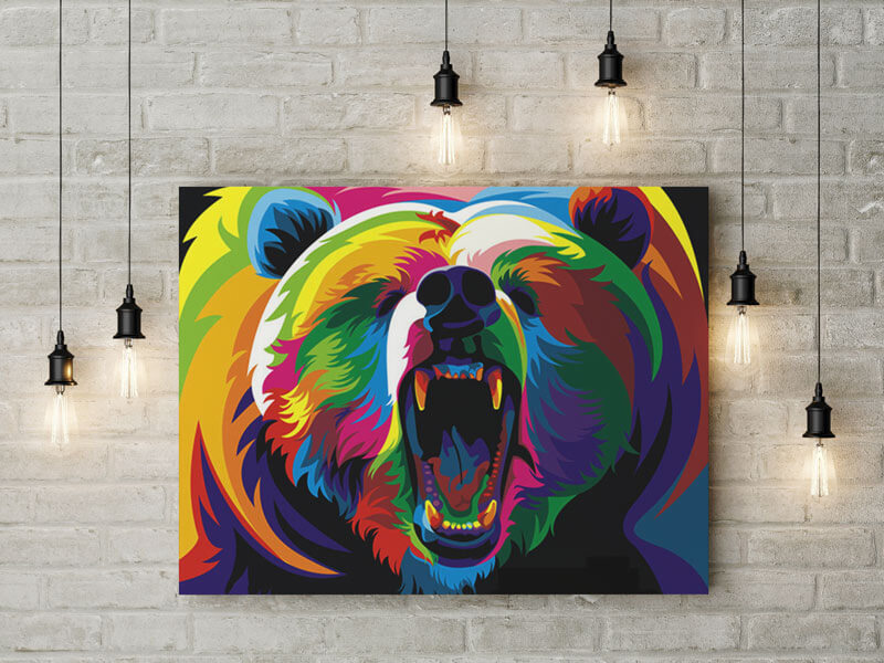Paint-By-Numbers-Sets-For-Adults-Wall-Mockup-Bear-2