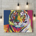 Paint-By-Numbers-Sets-For-Adults-Wall-Mockup-Tiger