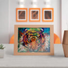 Paint-By-Numbers-Tiger-Picture-Frame