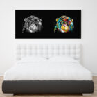 Painting-By-Number-Sets-For-Adults-Bedroom-Mockup-Chimpanzee