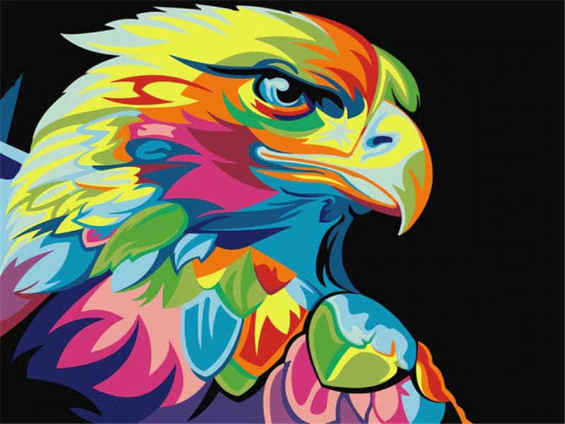Painting-By-Number-Sets-For-Adults-Eagle