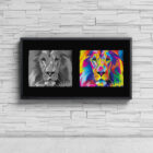 Painting-By-Numbers-For-Adults-Advertising-Wall-Lion