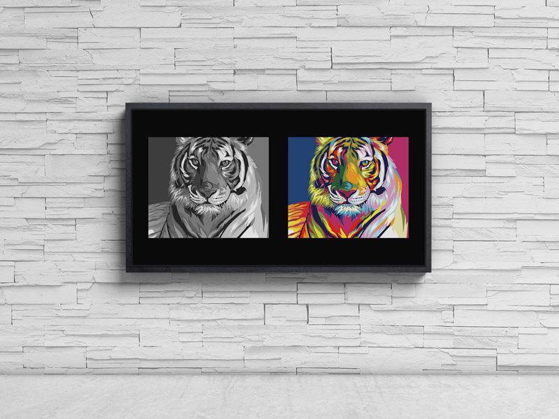 Painting-By-Numbers-For-Adults-Advertising-Wall-Tiger