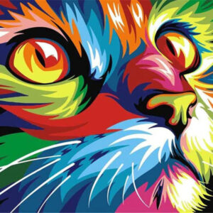 Painting-By-Numbers-For-Adults-Cat
