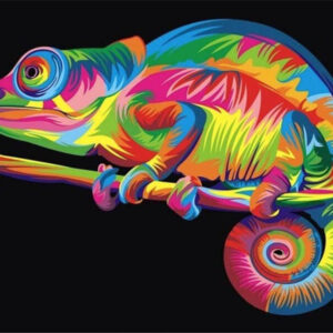 Painting-By-Numbers-For-Adults-Chameleon