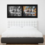 Painting-By-Numbers-Kits-For-Adults-Animals-Bedroom-Wall-Horses