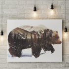 Painting-By-Numbers-Kits-For-Adults-Animals-Wall-Mockups-Bear