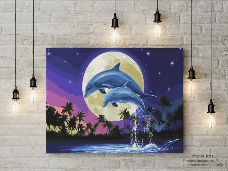 Painting-By-Numbers-Kits-For-Adults-Animals-Wall-Mockups-Dolphins