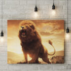 Painting-By-Numbers-Kits-For-Adults-Animals-Wall-Mockups-Lion