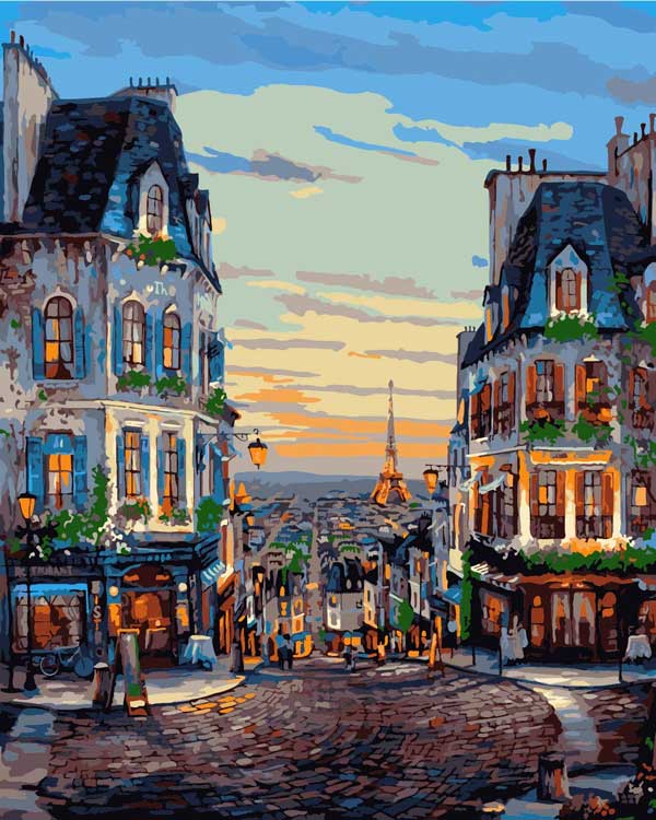 France-Paris-Painting-By-Numbers-Kits-For-Adults