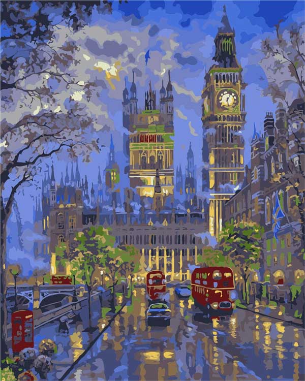 London-Big-Ben-Painting-By-Numbers-Kits-For-Adults